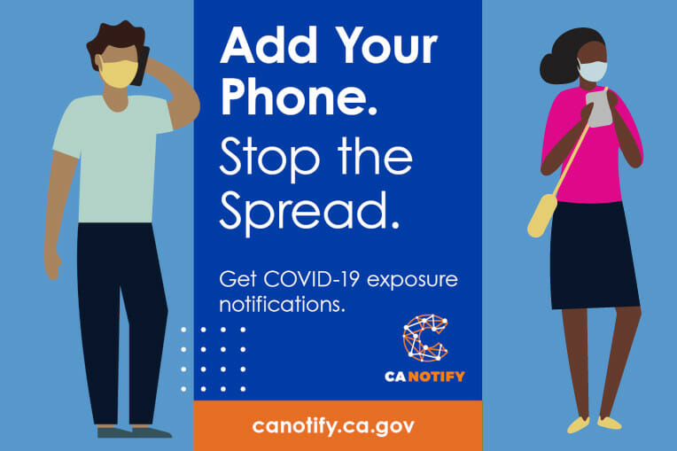 Sign-up for Covid-19 Exposure Notifications in CA