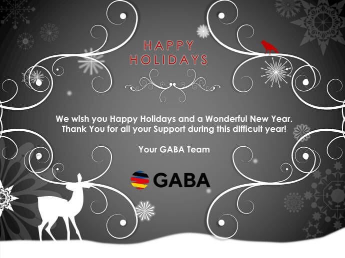 GABA Holiday Card 2020