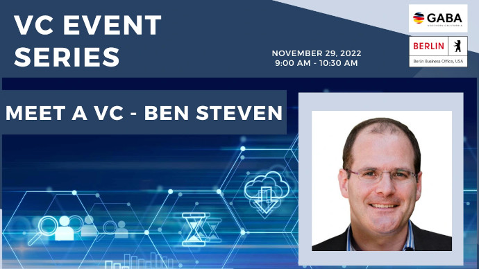 VC Event Series: Meet a VC - Ben Steven